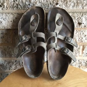 Birkenstock Sparta gray sandal, 37